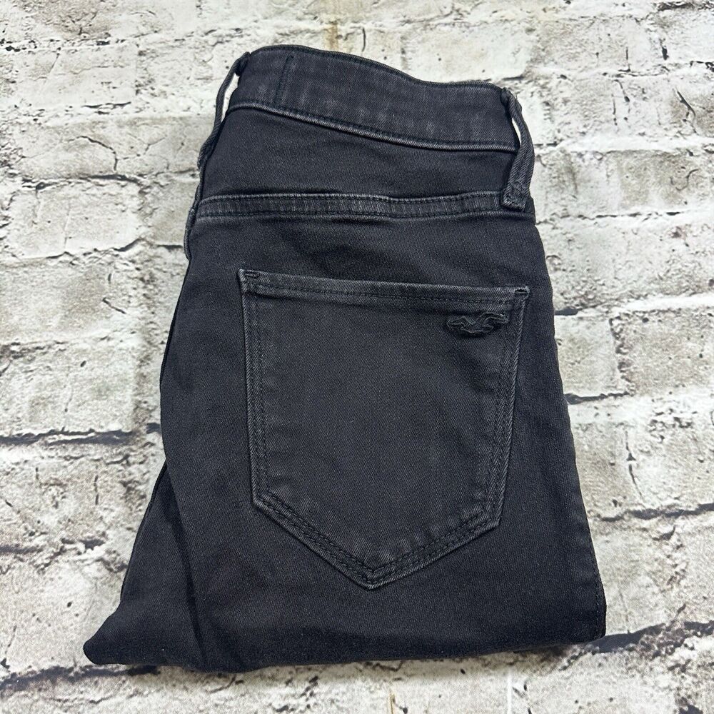Hollister Jeans Women’s 0 R 24x28 Black High-rise Legging Denim Pants‎